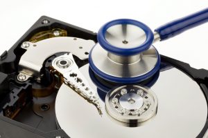 data recovery after computer crash. restoration of the hard disk